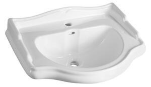 Biele keramické umývadlo 69x52 cm Retro – Sapho