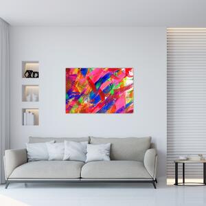 Obraz - Farebná abstrakcia (90x60 cm)