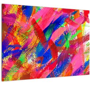 Obraz - Farebná abstrakcia (70x50 cm)