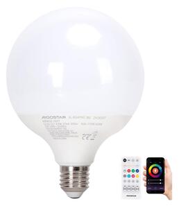LED RGBW Stmievateľná žiarovka MESH G120 E27/4,9W/230V 2700-6500K + DO - Aigostar