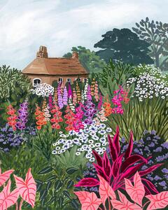 Ilustrácia Lush Garden, Sarah Gesek