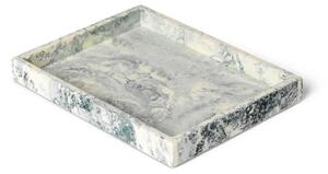 Ferm Living Podnos Mist Tray 15x20, emerald off-white