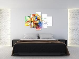 Obraz - Kvetina (150x105 cm)