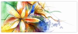 Obraz - Kvetina (120x50 cm)