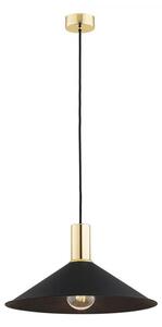 Argon 4912 - Luster na lanku MINORI 1xE27/15W/230V čierna/zlatá
