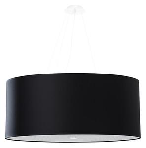 Sollux SL.0790 - Luster na lanku OTTO 6xE27/60W/230V pr. 70 cm čierna