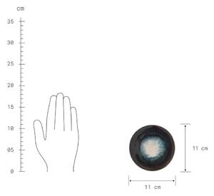 COSMOS Podtácka 11 cm - čierna