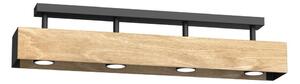 Prisadený luster MAISON 4xGU10/8W/230V dub