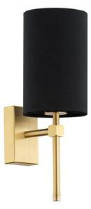Argon 8035 - Nástenná lampa ABRUZZO 1xE14/7W/230V mosadz/čierna