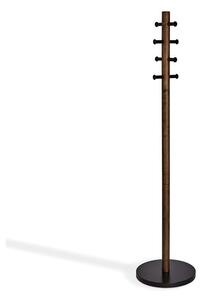 Stojací vešiak Pillar Coat Rack tmavo hnedý