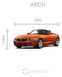 Nalepte.cz BMW Z4 textilní prelepiteľná nálepka na stenu 47 x 21 cm