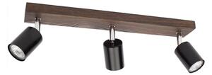 Spot-Light DO2910356 - Stropné bodové svietidlo MANARA 3xGU10/5W/230V borovica