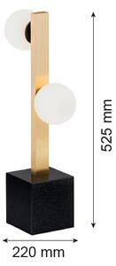 Argon 1044 - Stolná lampa FREEMONT 2xG9/5W/230V
