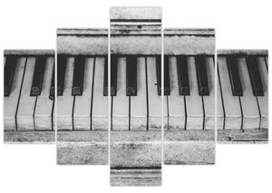 Obraz starého klavíra (150x105 cm)
