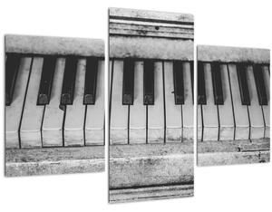 Obraz starého klavíra (90x60 cm)