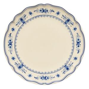 Modrý/béžový kameninový tanier ø 27 cm Vila – Costa Nova