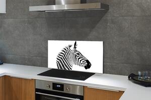 Nástenný panel  ilustrácie zebra 100x50 cm