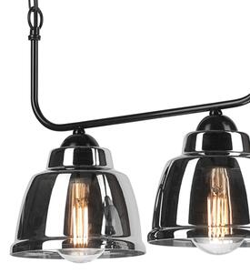 Luster na reťazi MARIO 2xE27/60W/230V chróm