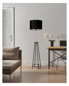 Stojacia lampa TEGOLA 1xE27/60W/230V čierna/zlatá