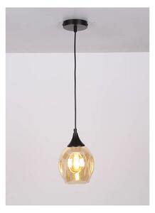Luster na lanku ASPA 1xE27/40W/230V čierna