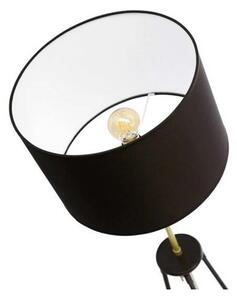 Stojacia lampa TEGOLA 1xE27/60W/230V čierna/zlatá