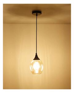 Luster na lanku ASPA 1xE27/40W/230V čierna