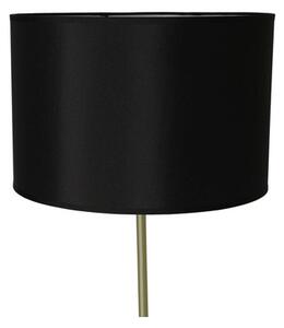 Stojacia lampa TEGOLA 1xE27/60W/230V čierna/zlatá