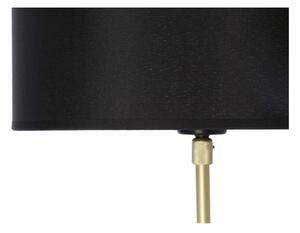 Stojacia lampa TEGOLA 1xE27/60W/230V čierna/zlatá