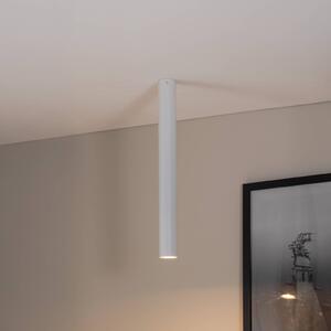 Stropné bodové svetlá Tecno 1XL, oceľ, GU10, výška 60 cm, biela