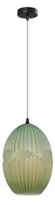 Klausen 111031 - Luster na lanku ELLIPTIC 1xE27/11W/230V zelená