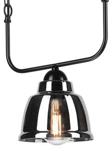 Luster na reťazi MARIO 1xE27/60W/230V chróm