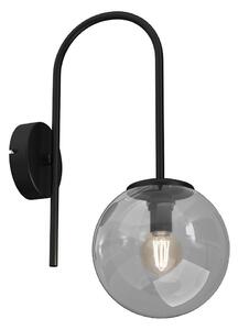 Nástenná lampa CAMBRIDGE 1xE14/60W/230V čierna