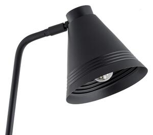 Argon 8003 - Stojacia lampa AVALONE 1xE27/15W/230V čierna