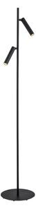 Argon 7082 - Stojacia lampa TORRE 2xG9/6W/230V čierna
