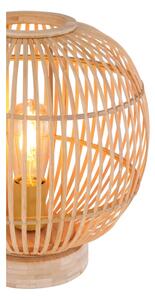 Globo 15368T - Stolná lampa HILDEGARD 1xE27/60W230V bambus