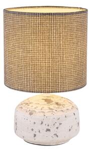 Globo 21624 - Stolná lampa IGA 1xE14/40W/230V šedá/keramika