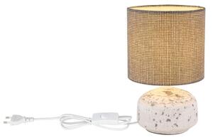 Globo 21624 - Stolná lampa IGA 1xE14/40W/230V šedá/keramika
