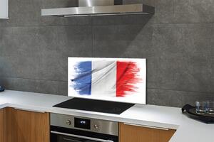 Nástenný panel  vlajka Francúzsko 100x50 cm