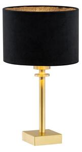 Argon 8049 - Stolná lampa ABBANO 1xE27/15W/230V mosadz/čierna
