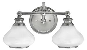 Hinkley HK-AINSLEY2-BATH - LED Nástenné svietidlo AINSLEY 2xG9/3,5W/230V chróm