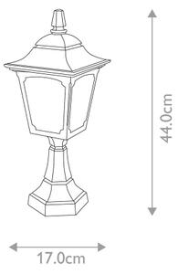 Elstead - Vonkajšia lampa CHAPEL 1xE27/100W/230V IP44