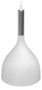 Luster na lanku NOAK 2xE27/15W/230V biela/chróm