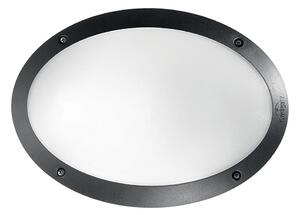 Ideal Lux - Vonkajšie nástenné svietidlo MADDI 1xE27/23W/230V IP66 čierna