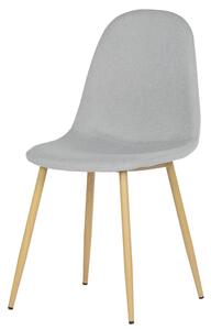 Jedálenská stolička LUISA 1 dub/strieborná
