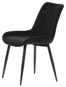 Jedálenská stolička NICOLETTE čierna