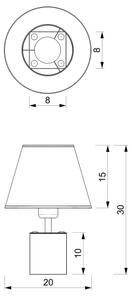 Stolná lampa SODER 1xE27/60W/230V