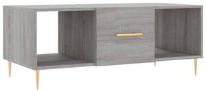 Konferenčný stolík sivý sonoma 102x50x40cm kompozitné drevo