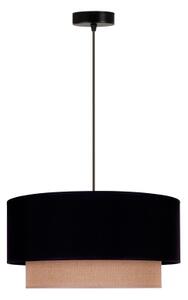 Duolla - Luster na lanku BOHO 1xE27/15W/230V pr. 45 cm čierna/hnedá