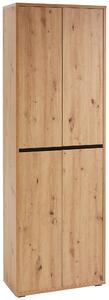 SKRINKA NA TOPÁNKY, farba duba, 70/210/34 cm Xora - Skrine, regály & police na topánky