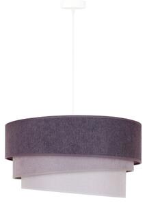 Duolla - Luster na lanku TRIO 1xE27/15W/230V pr. 45 cm antracit/šedá/biela